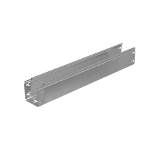 Лоток неперфорированный 100х100х1,0 L4000 мм "Быстрый монтаж ПЛЮС" HD85 КМ-профиль (LNplus100-100-1.0-4000 HD85)