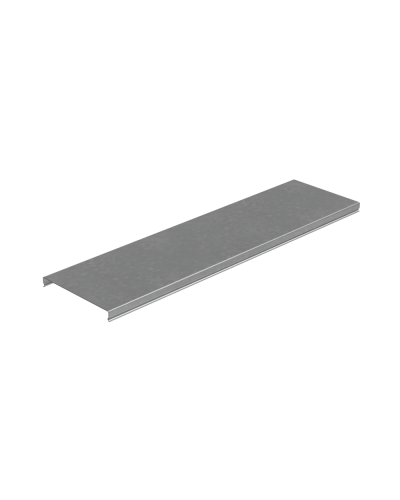 Крышка лотка 150х0,8 L3000 мм ПЛЮС INOX304 КМ-Профиль (KLplus150-0.8-3000 INOX304) в Октябрьском Аксессуары для лотков Pintop.ru