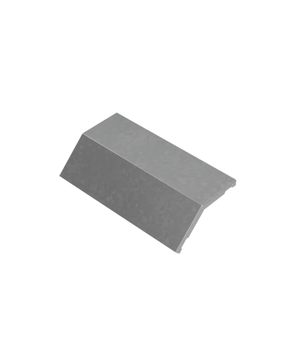 Крышка внешнего вертикального угла 45 гр. 300 мм ПЛЮС HD85 КМ-профиль (KVLplus45-300 HD85) в Октябрьском Аксессуары для лотков Pintop.ru