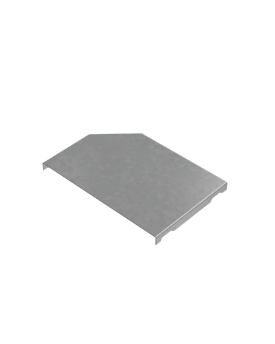 Крышка переходника правого 150-200 мм ПЛЮС КМ-Профиль (KPDplus150-200-R) в Октябрьском Аксессуары для лотков Pintop.ru