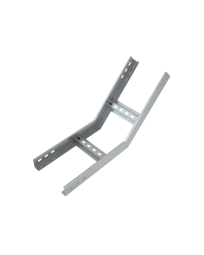 Угол лестничный вертикальный внутренний 45 гр. 70х500х1,5 мм HD85 КМ-профиль (LNL45-70-500-1.5 HD85) в Октябрьском Аксессуары для лотков Pintop.ru