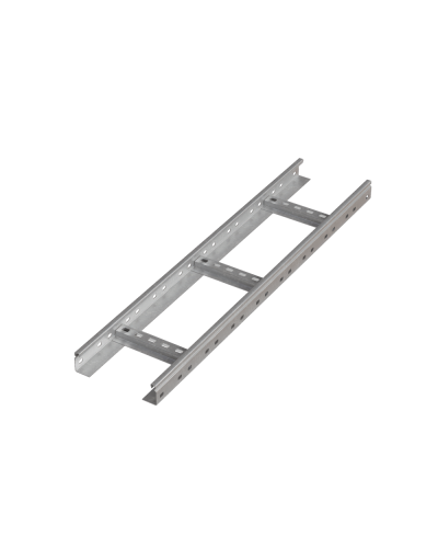 Лоток лестничный 50х100х1,2 L2000 мм INOX304 N КМ-Профиль (LL50-100-1.2-2000 INOX304 N) в Октябрьском Кабельные лотки Pintop.ru