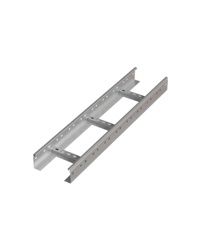 Лоток лестничный 80х500х1,2 L2500 мм INOX304 N КМ-Профиль (LL80-500-1.2-2500 INOX304 N) в Октябрьском Кабельные лотки Pintop.ru