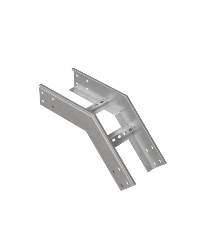 Угол лестничный вертикальный внешний 45 гр. 100х600х1,2 мм HD85 N КМ-профиль (LVL45-100-600-1.2 HD85 N) в Октябрьском Аксессуары для лотков Pintop.ru