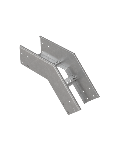 Угол лестничный вертикальный внешний 45 гр. 150х800х2,0 мм N КМ-профиль (LVL45-150-800-2.0 N) в Октябрьском Аксессуары для лотков Pintop.ru