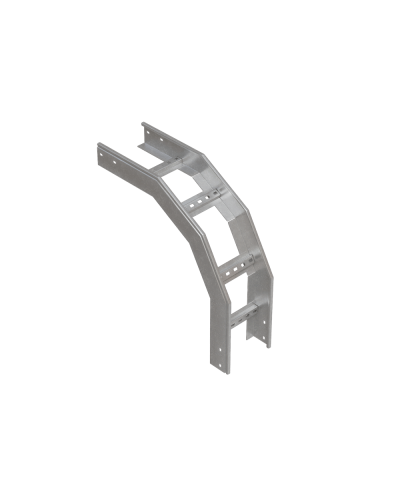 Угол лестничный вертикальный внешний 90 гр. 80х100х1,5 мм INOX304 N КМ-Профиль (LVL90-80-100-1.5 INOX304 N) в Октябрьском Аксессуары для лотков Pintop.ru