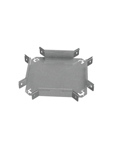 Х-разветвитель 50х100 мм ПЛЮС HD КМ-Профиль (XDplus50-100 HD) в Октябрьском Аксессуары для лотков Pintop.ru