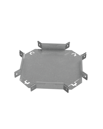 Х-разветвитель 50х150 мм ПЛЮС HD85 КМ-профиль (XDplus50-150 HD85) в Октябрьском Аксессуары для лотков Pintop.ru