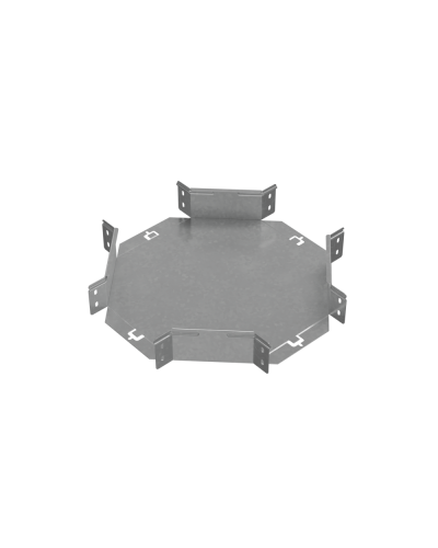 Х-разветвитель 80х200 мм ПЛЮС HD85 КМ-профиль (XDplus80-200 HD85) в Октябрьском Аксессуары для лотков Pintop.ru