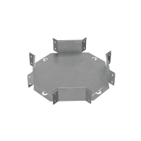 Х-разветвитель 100х200 мм "ПЛЮС" КМ-Профиль (XDplus100-200)