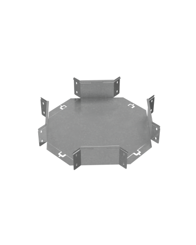 Х-разветвитель 100х200 мм ПЛЮС HD85 КМ-профиль (XDplus100-200 HD85) в Октябрьском Аксессуары для лотков Pintop.ru