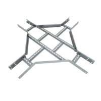 Х-разветвитель лестничный 100х200х1,2 мм "Быстрый монтаж" КМ-Профиль (LXDS100-200-1.2)