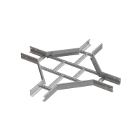 Х-разветвитель лестничный 80х150х1,2 мм N КМ-профиль (LXD80-150-1.2 N)