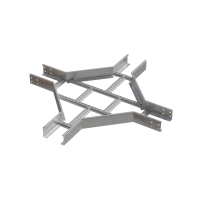 Х-разветвитель лестничный 100х500х1,5 мм HD N КМ-профиль (LXD100-500-1.5 HD N)