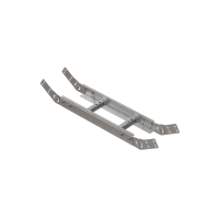 Вертикальный шарнирный угол 80х100х1,2 мм N КМ-профиль (LSHL80-100-1.2 N)