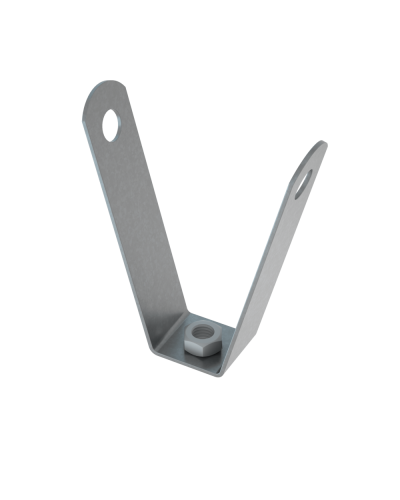 V-подвес для профнастила М10 КМ-Профиль (VPSM10) в Октябрьском Аксессуары для лотков Pintop.ru