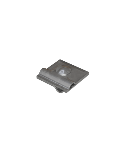 Универсальный соединитель для прутка Ø 5-10 мм с 2 пластинами 50х50 мм КМ-Профиль (2US-D5-10) в Октябрьском Аксессуары для лотков Pintop.ru