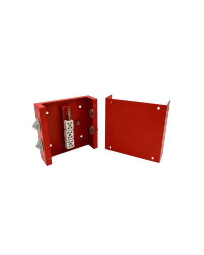 Коробка распределительная огнестойкая КРОПС, IP41, габаритные размеры 200х200х80 мм, для кабелей сечением до 25 мм2, 6 клемм КМ-Профиль (FRJB-KM-ST3-25-06-КРОПС-IP41) в Октябрьском Распределительные коробки Pintop.ru