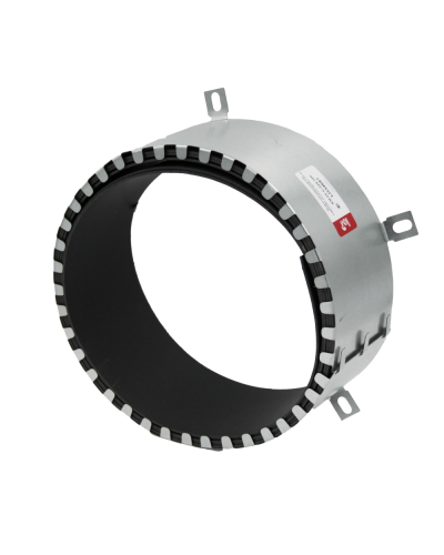 Муфта противопожарная FIREFORT CLUTCH M225 L100 мм КМ-Профиль (KM-FF-C-225-100) в Октябрьском Повороты, муфты, тройники Pintop.ru