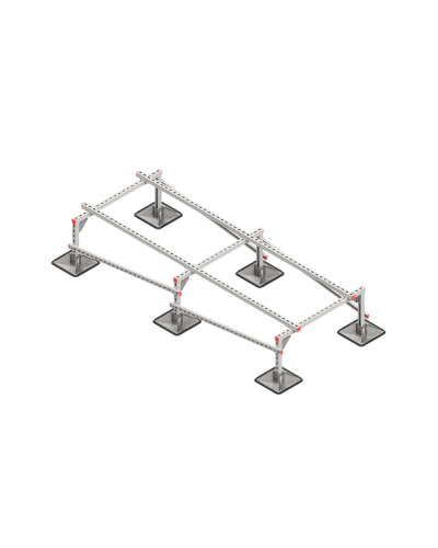 Опорная конструкция для установки оборудования TECHNORAPTOR STEELFOOT 1000х2500 HD КМ-профиль (KM-TR-STF-SSEI-1000-2500 HD) в Октябрьском Системы видеонаблюдения Pintop.ru