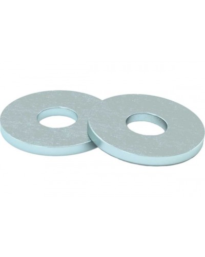 Шайба плоская усиленная М8 DIN 9021 (упак. 150 шт) КМ-Профиль (SH8) в Октябрьском Крепеж Pintop.ru