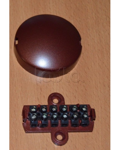 Коробка Комплектстройсервис УК-2П с клеммником на 6 контактов в Октябрьском Распределительные коробки Pintop.ru