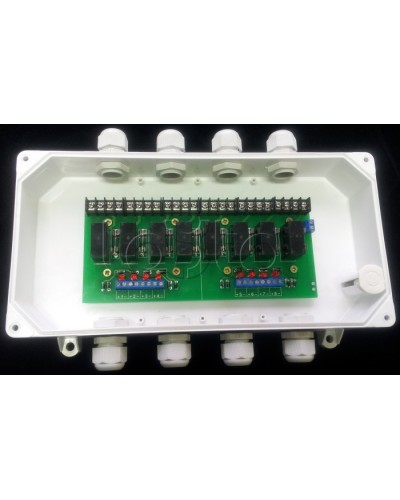 Устройство управления и коммутации Магнито-Контакт УУК-24-08 в Октябрьском Модули сопряжения Pintop.ru