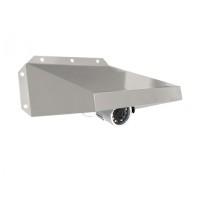 Козырёк защитный для видеокамер 300х250х150 АЯКС, нержавеющая сталь Магнито-Контакт