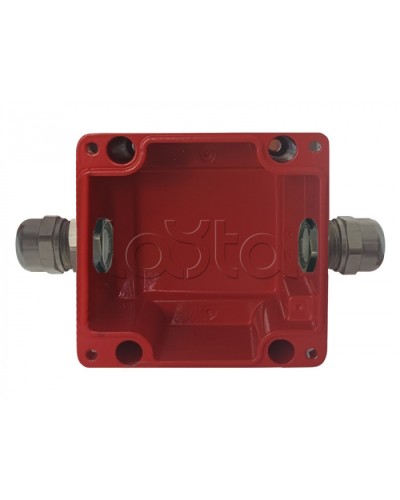 Коробка соединительная Магнито-контакт МКС 2В «МОРОЗ» IP66/IP68 цвет красный в Октябрьском Распределительные коробки Pintop.ru