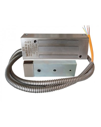 Замок электромагнитный FM-26 АЯКС (противопожарный) 350 24В Магнито-Контакт в Октябрьском Электромагнитные замки Pintop.ru