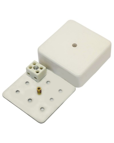 Коробка коммутационная огнестойкая, 2 контакта МЕТА 7403-2 в Октябрьском Распределительные коробки Pintop.ru