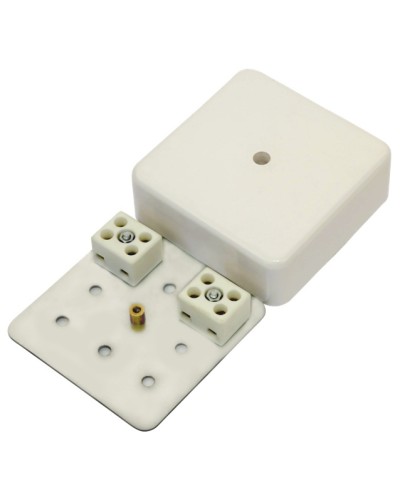 Коробка коммутационная огнестойкая, 4 контакта МЕТА 7403-4 в Октябрьском Распределительные коробки Pintop.ru