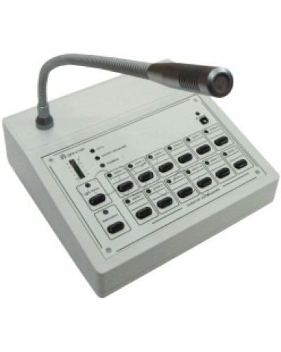 Пульт диктора трансляционный Омега Саунд Omega SP4-C12 в Октябрьском Аксессуары для СОУЭ Pintop.ru