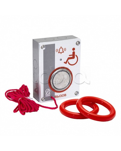 Кнопка ВЫЗОВ Омега Саунд AL-RB (исп.М4) в Октябрьском Системы оповещения и управления эвакуацией Pintop.ru