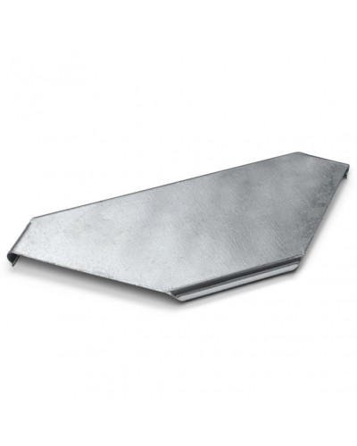 Крышка плоского угла 45° 100x15 (0,7) ПожТехКабель (550-002) в Октябрьском Аксессуары для лотков Pintop.ru