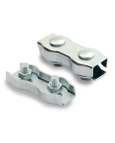 Зажим троса D3 двойной ПожТехКабель PTK-Accessories 890-501 в Октябрьском Трос и аксессуары Pintop.ru