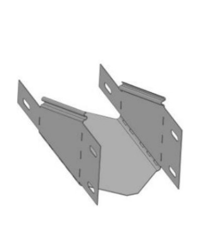 Редукция по высоте для лотка шириной 200 мм 100-80 (0,7) ПожТехКабель (580-011) в Октябрьском Аксессуары для лотков Pintop.ru