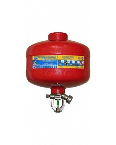 Модуль порошкового пажаротушения ПОЖТЕХНИКА МПП-2,5/93 МИГ (температура срабатывания +93°С) (красный) в Октябрьском Модули порошковые Pintop.ru