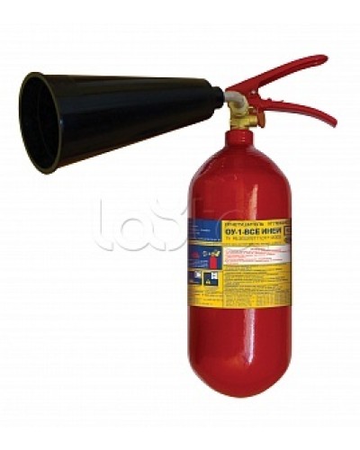 Огнетушитель ПОЖТЕХНИКА ОУ-6 -Морской ИНЕЙ (89В, до 10 000V) (баллон по ГОСТ 949) в Октябрьском Огнетушители Pintop.ru