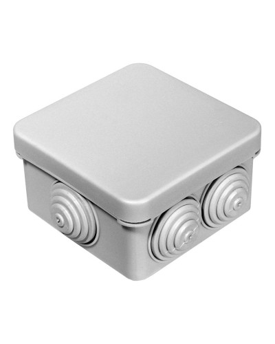 Коробка распред. 40-0210-9005м для о/п безгалогенная (HF) черная 80х80х40 (8шт/уп) Промрукав (40-0210-9005м) в Октябрьском Распределительные коробки Pintop.ru