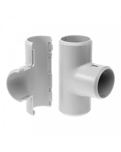 Тройник разборный д25 (30 шт/уп/) Промрукав PR.07325 в Октябрьском Повороты, муфты, тройники Pintop.ru