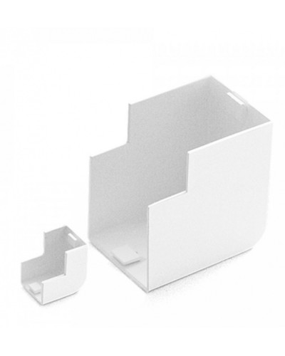 Внешний угол 20х10 (4 шт/комп) Промрукав (PR08.2805) в Октябрьском Аксессуары для кабель-канала Pintop.ru