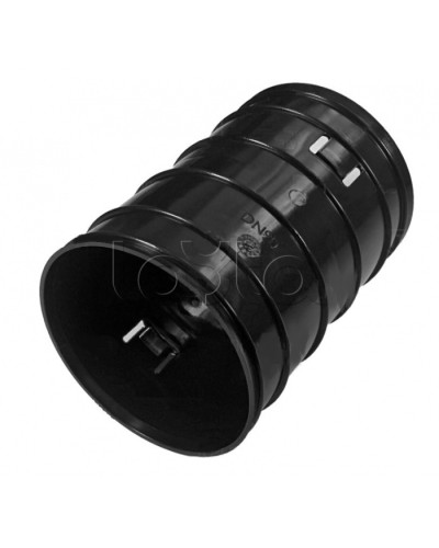 Муфта соединительная для двустенных труб д90 Промрукав (PR08.3103) в Октябрьском Повороты, муфты, тройники Pintop.ru