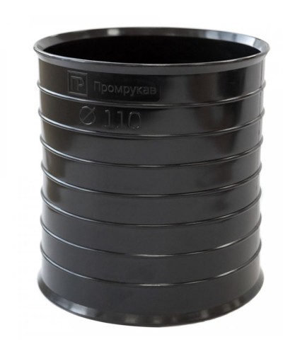 Муфта соединительная для двустенных труб д110 Промрукав (PR08.3110) в Октябрьском Повороты, муфты, тройники Pintop.ru