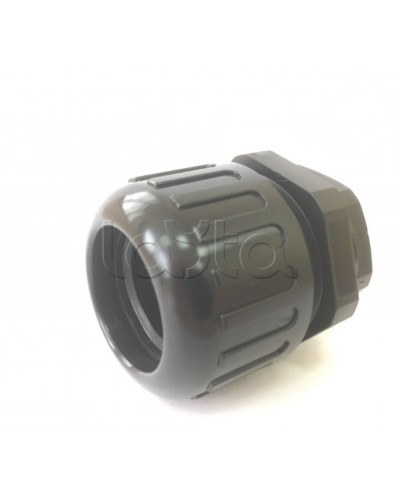 Муфта вводная усиленная (IP68) для гофрированных труб черная ВМУ-ГТ-32 (М32) Промрукав (PR08.3279) в Октябрьском Повороты, муфты, тройники Pintop.ru