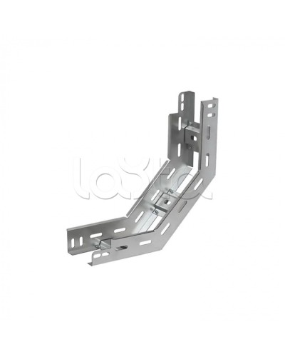 Угол вертикальный внутренний 90 градусов лестничный 400х150 (1,5 мм) Промрукав (PR08.5560) в Октябрьском Аксессуары для лотков Pintop.ru