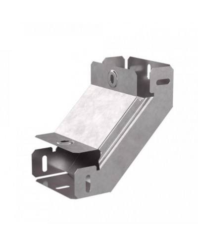 Угол вертикальный внутренний 90 градусов с крышкой Стандарт 100х50 Промрукав (PR16.0445) в Октябрьском Аксессуары для кабель-канала Pintop.ru