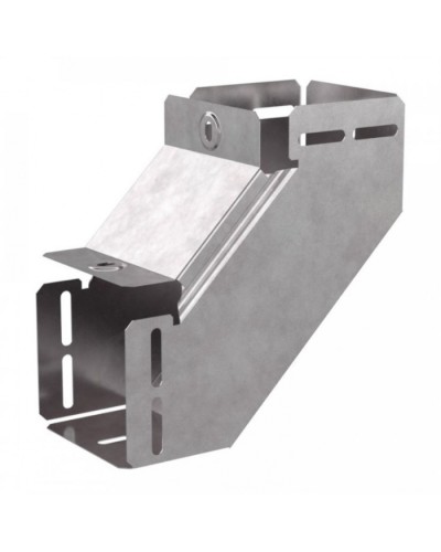 Угол вертикальный внутренний 90 градусов с крышкой Стандарт 100х100 Промрукав (PR16.0526) в Октябрьском Аксессуары для кабель-канала Pintop.ru