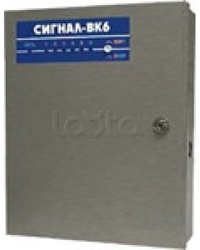 Прибор приемно-контрольный охранно-пожарный Радий Сигнал-ВК6 в Октябрьском Приемно-контрольные приборы Pintop.ru