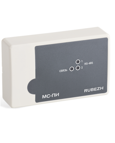 Повторитель интерфейса Рубеж МС-ПИ в Октябрьском Адресная система пожарной сигнализации РУБЕЖ Pintop.ru